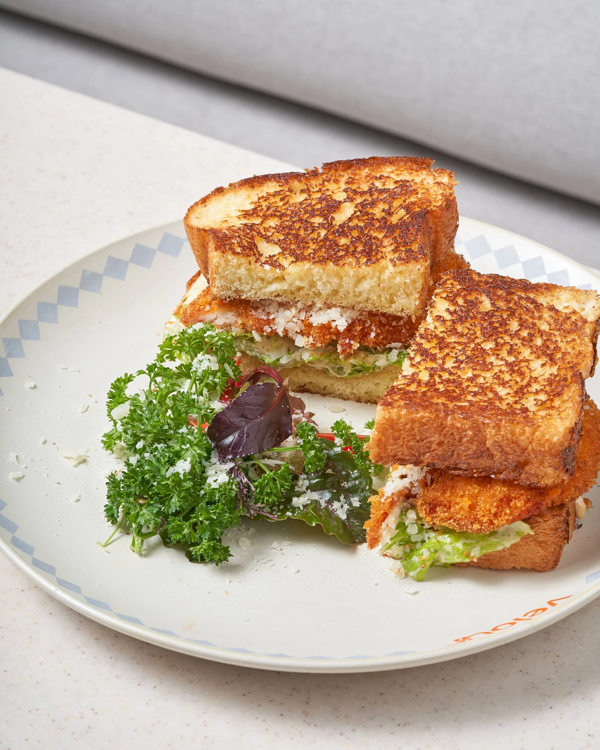 caesar sando plate