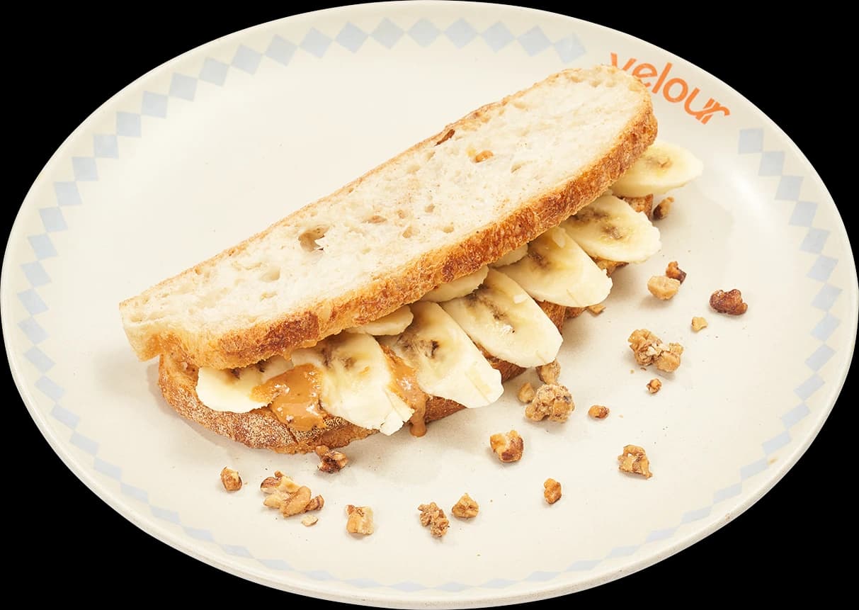 Peanut butter toast