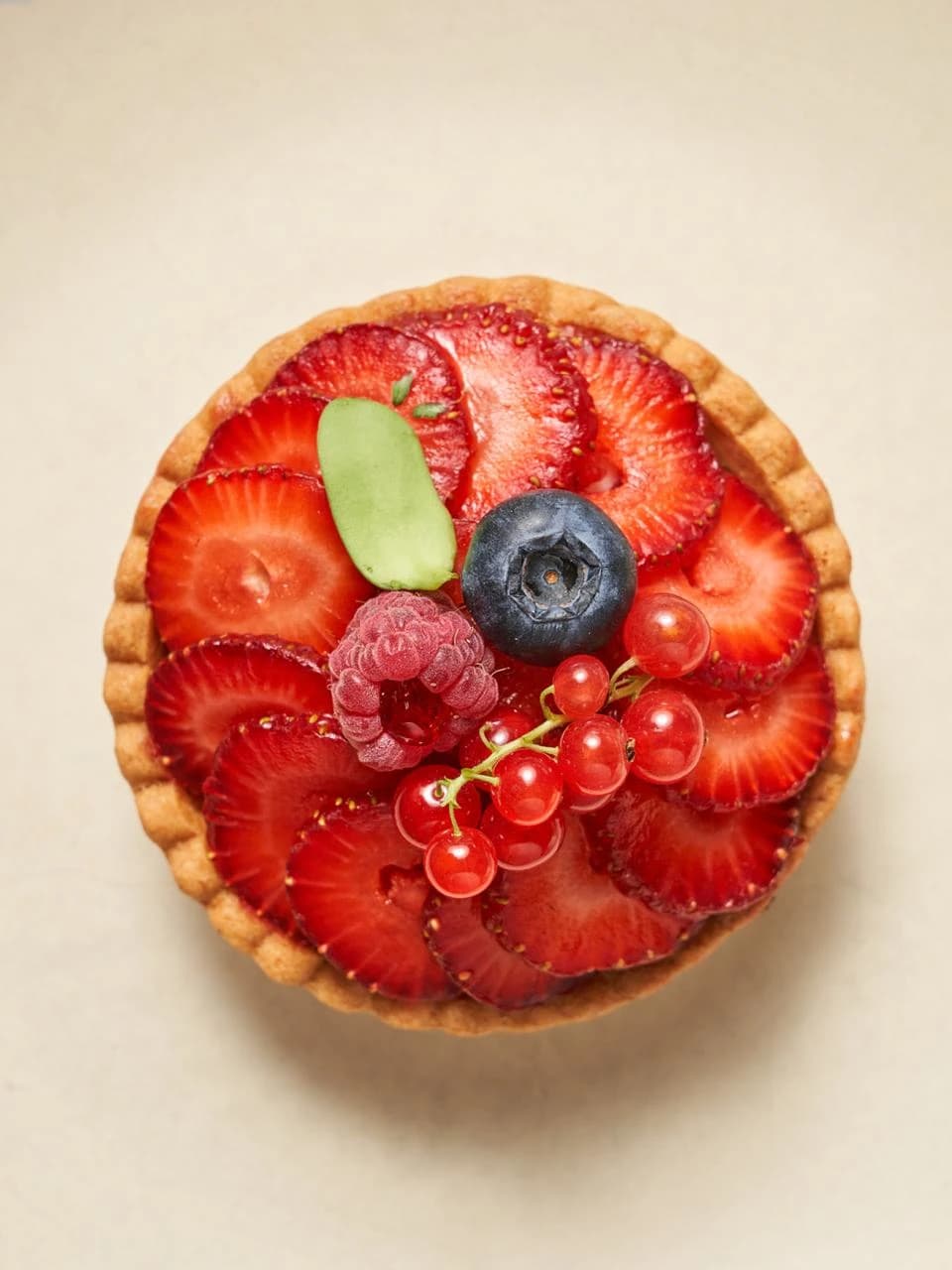 Mixed berry tart