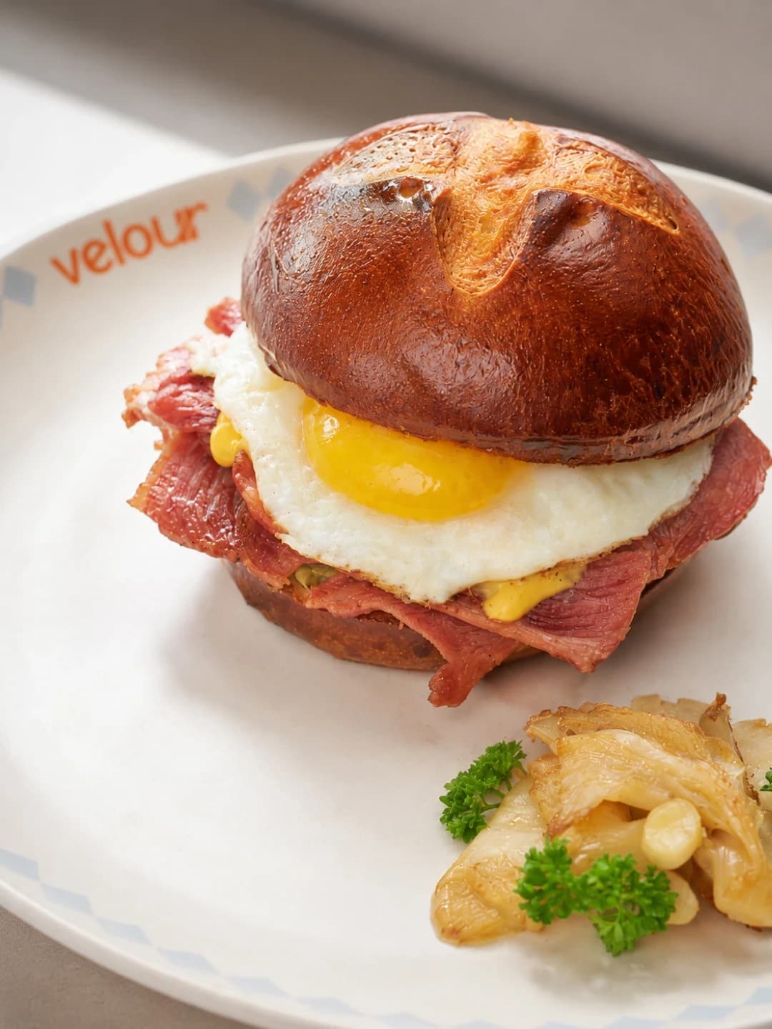 Egg & Bacon Plate